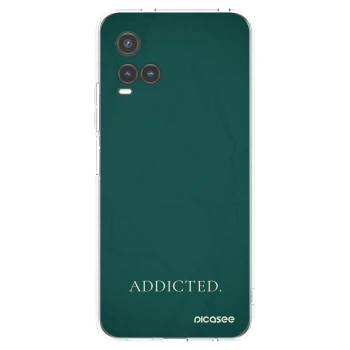 Picasee silikonska prozirna maskica za Vivo Y33s - Addicted