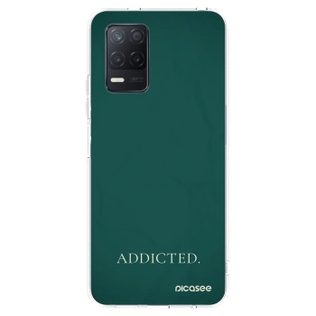 Picasee silikonska prozirna maskica za Realme 8 5G - Addicted