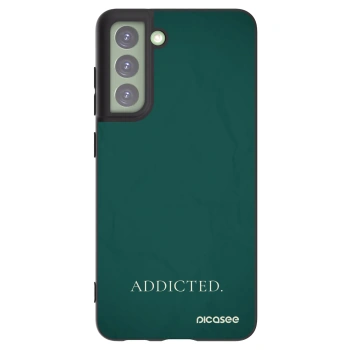 Picasee crna silikonska maskica za Samsung Galaxy S21 FE 5G - Addicted