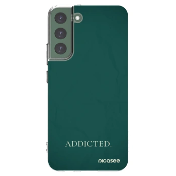 Picasee silikonska prozirna maskica za Samsung Galaxy S22+ 5G - Addicted