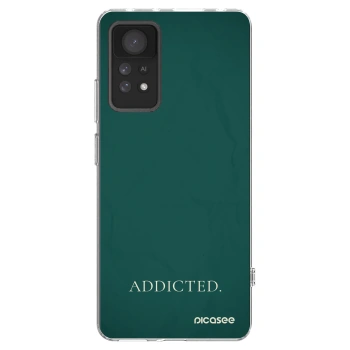 Picasee silikonska prozirna maskica za Xiaomi Redmi Note 11 Pro - Addicted