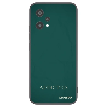 Picasee crna silikonska maskica za Realme 9 Pro 5G - Addicted