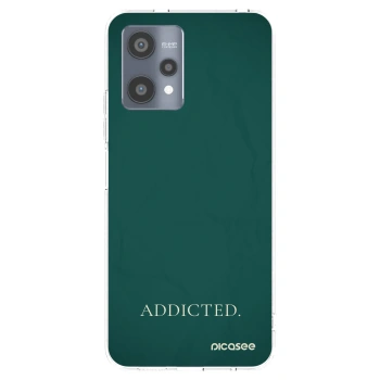 Picasee silikonska prozirna maskica za Realme 9 Pro 5G - Addicted
