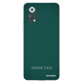 Picasee silikonska prozirna maskica za Xiaomi Poco X4 Pro 5G - Addicted