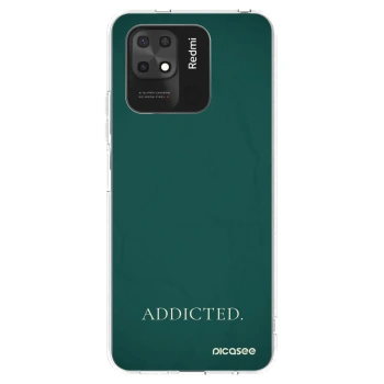 Picasee silikonska prozirna maskica za Xiaomi Redmi 10C - Addicted