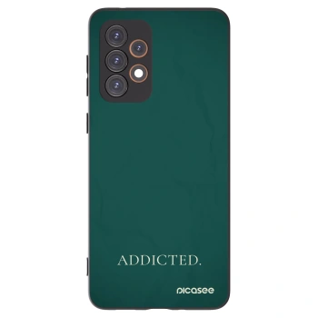 Picasee crna silikonska maskica za Samsung Galaxy A33 5G A336 - Addicted