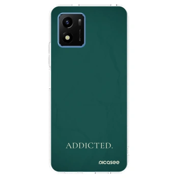 Picasee silikonska prozirna maskica za Vivo Y01 - Addicted