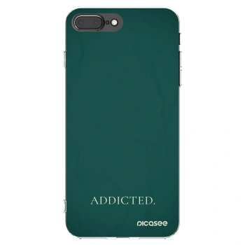 Picasee silikonska prozirna maskica za Apple iPhone 8 Plus - Addicted