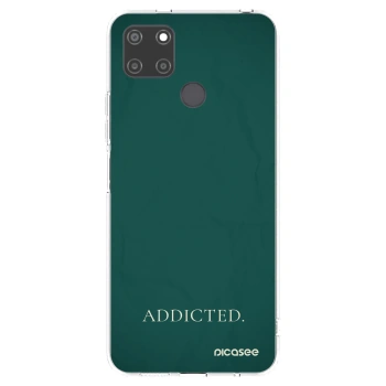 Picasee silikonska prozirna maskica za Realme C21Y - Addicted