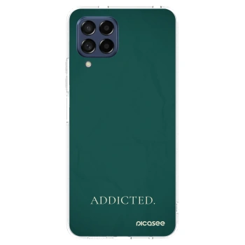 Picasee silikonska prozirna maskica za Samsung Galaxy M53 5G - Addicted