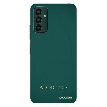 Picasee silikonska prozirna maskica za Samsung Galaxy M13 M135F - Addicted