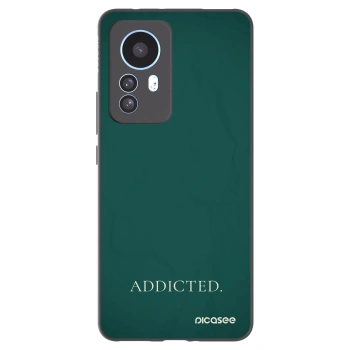 Picasee crna silikonska maskica za Xiaomi 12T - Addicted