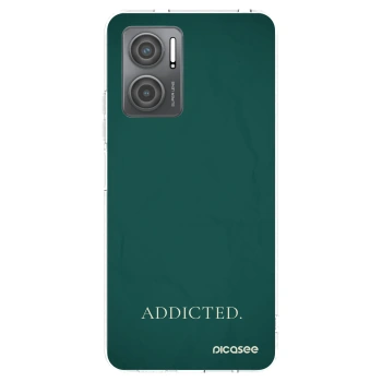 Picasee silikonska prozirna maskica za Xiaomi Redmi 10 5G - Addicted