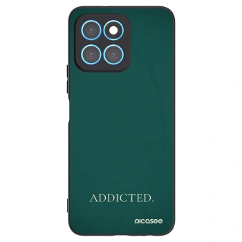 Picasee crna silikonska maskica za Honor X6 - Addicted