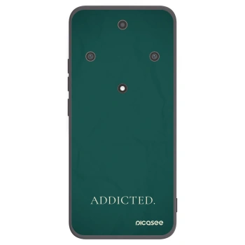 Picasee crna silikonska maskica za Honor Magic5 Lite 5G - Addicted