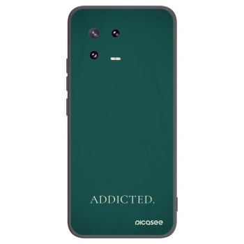 Picasee crna silikonska maskica za Xiaomi 13 Pro - Addicted