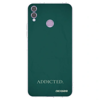 Picasee silikonska prozirna maskica za Honor 8X - Addicted