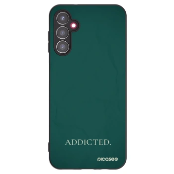 Picasee crna silikonska maskica za Samsung Galaxy A14 4G A145R - Addicted