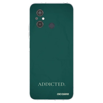 Picasee silikonska prozirna maskica za Xiaomi Redmi 12C - Addicted