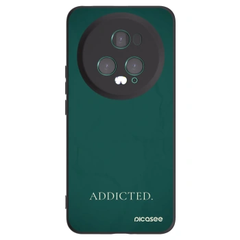 Picasee crna silikonska maskica za Honor Magic5 Pro - Addicted