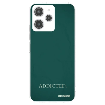 Picasee silikonska prozirna maskica za Xiaomi Redmi 12 4G - Addicted