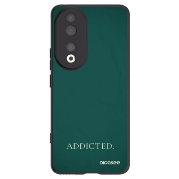 Picasee crna silikonska maskica za Honor 90 5G - Addicted
