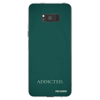 Picasee silikonska prozirna maskica za Samsung Galaxy S8 G950F - Addicted