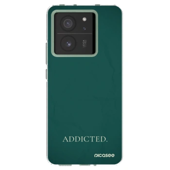 Picasee silikonska prozirna maskica za Xiaomi 13T - Addicted