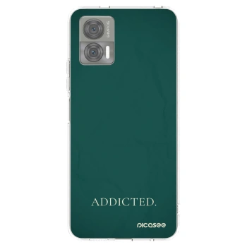 Picasee silikonska prozirna maskica za Motorola Edge 30 Neo - Addicted