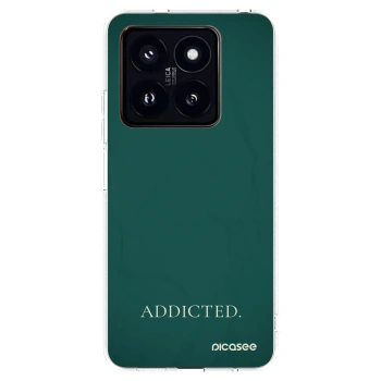 Picasee silikonska prozirna maskica za Xiaomi 14 Pro - Addicted