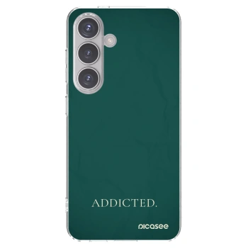 Picasee silikonska prozirna maskica za Samsung Galaxy S24 S921B 5G - Addicted