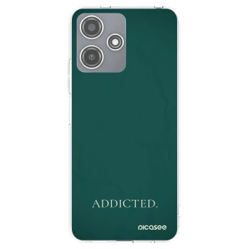 Picasee silikonska prozirna maskica za Xiaomi Redmi 12 5G - Addicted