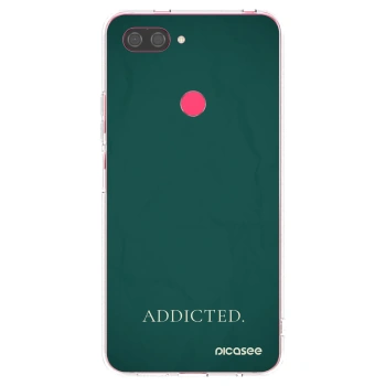 Picasee silikonska prozirna maskica za Xiaomi Mi 8 Lite - Addicted