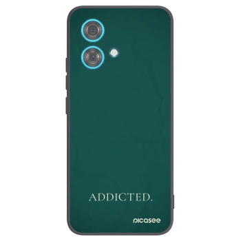 Picasee crna silikonska maskica za Motorola Edge 40 Neo - Addicted