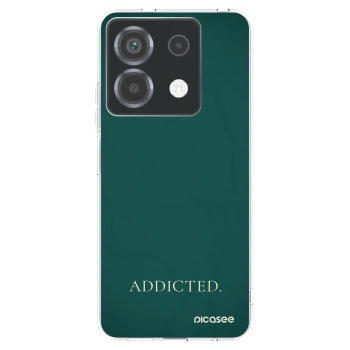 Picasee silikonska prozirna maskica za Xiaomi Poco X6 - Addicted
