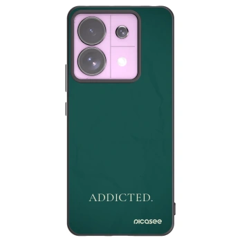 Picasee crna silikonska maskica za Xiaomi Redmi Note 13 Pro 5G - Addicted