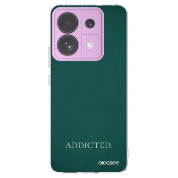 Picasee silikonska prozirna maskica za Xiaomi Redmi Note 13 Pro 5G - Addicted