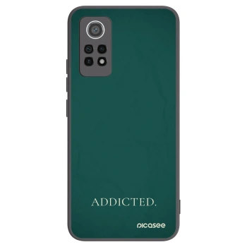 Picasee crna silikonska maskica za Xiaomi Redmi Note 12 Pro 4G - Addicted