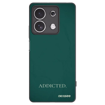 Picasee crna silikonska maskica za Xiaomi Redmi Note 13 4G - Addicted