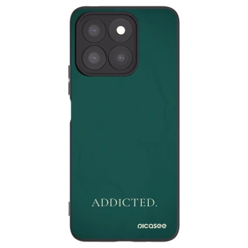 Picasee crna silikonska maskica za Honor X8b - Addicted