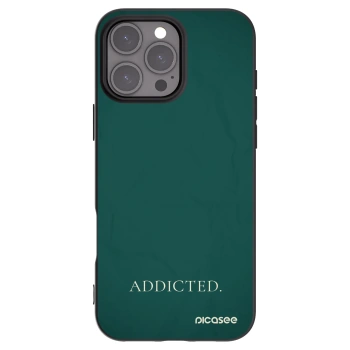 Picasee crna silikonska maskica za Apple iPhone 16 Pro Max - Addicted