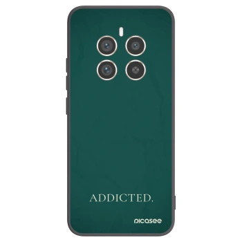 Picasee crna silikonska maskica za Realme 12 Pro 5G - Addicted