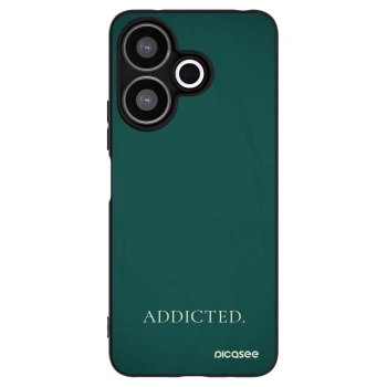 Picasee crna silikonska maskica za Xiaomi Redmi 13 4G - Addicted