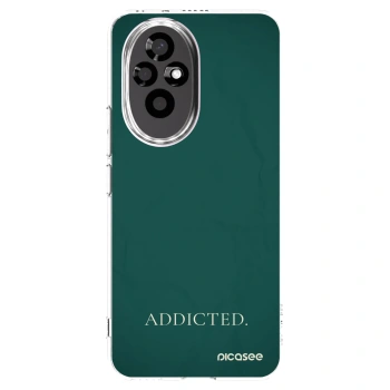 Picasee silikonska prozirna maskica za Honor 200 5G - Addicted