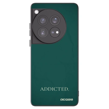 Picasee crna silikonska maskica za OnePlus 12 5G - Addicted