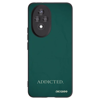 Picasee crna silikonska maskica za Honor 200 Pro 5G - Addicted