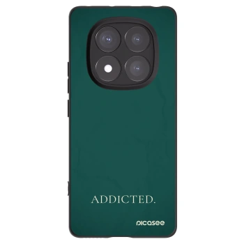 Picasee crna silikonska maskica za Xiaomi Redmi Note 14 Pro+ 5G - Addicted