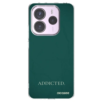 Picasee silikonska prozirna maskica za Xiaomi Redmi Note 14 5G - Addicted