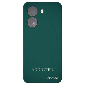 Picasee crna silikonska maskica za Xiaomi Poco X7 - Addicted