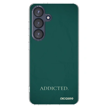Picasee silikonska prozirna maskica za Samsung Galaxy S25 5G - Addicted